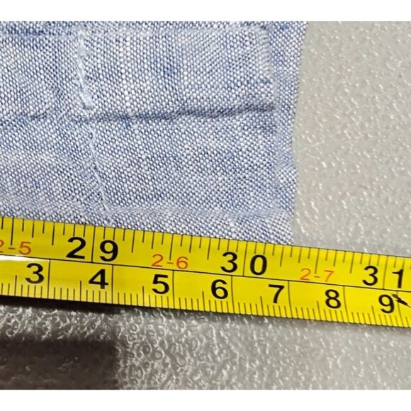 Athleta Womens 2 Blue Cabo Linen Wide Leg Pants - Picture 12 of 15